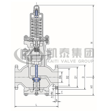 法兰活塞式减压阀