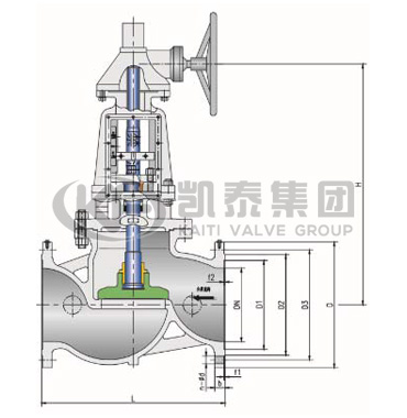 氧气用截止阀